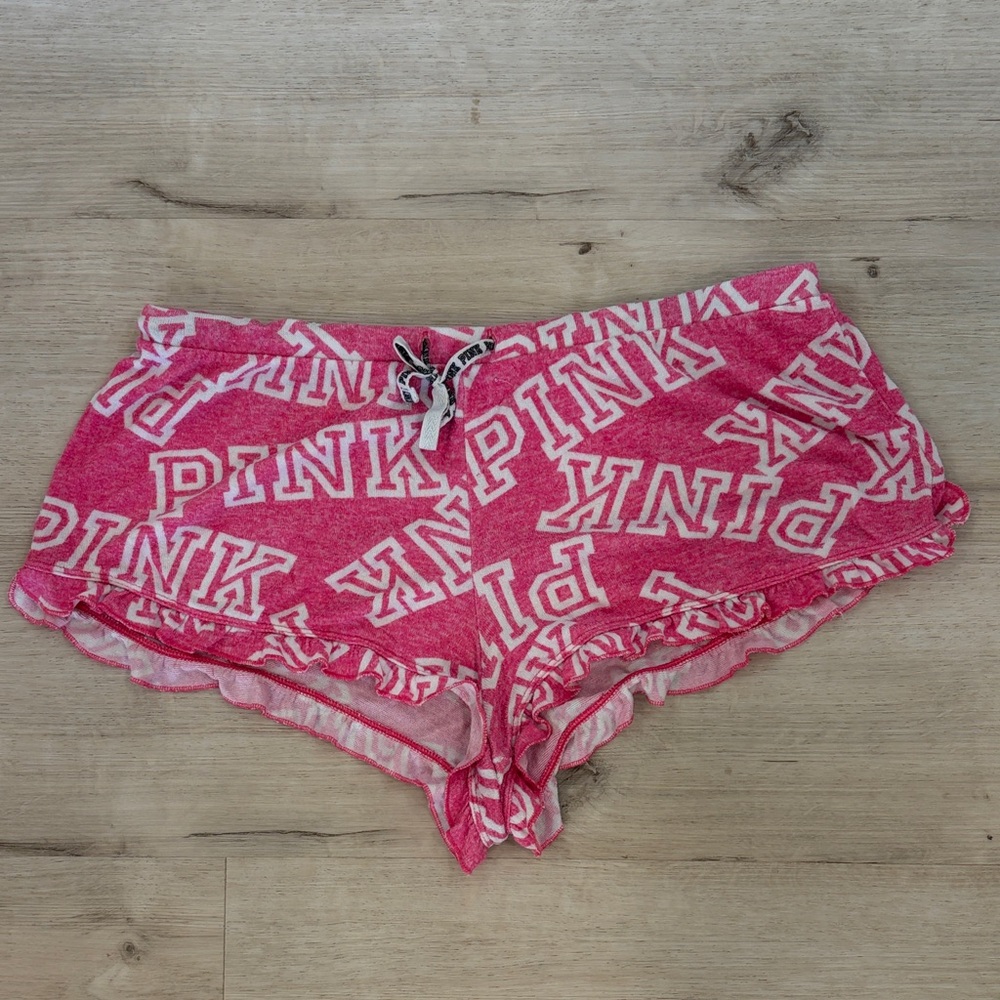 Victoria’s Secret Pink Logo Sleep Shorts